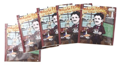 Nikola TEAsla: Organic Low Voltage Jasmine Green Tea (Caffeinated) (Nikola Tesla) (size: 20pk (Eco Choice - No Cube))